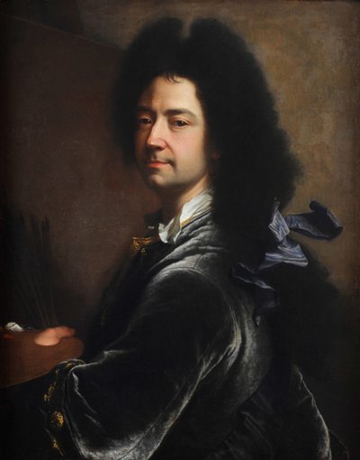 Autoritratto, 1727 da Hyacinthe Francois Rigaud