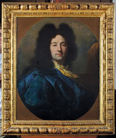 Autoritratto, chiamato Il cappotto blu da Hyacinthe Francois Rigaud