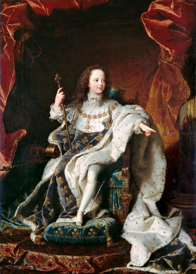Luigi XIV, re di Francia 1638-1715 da Hyacinthe François Honoré Rigaud