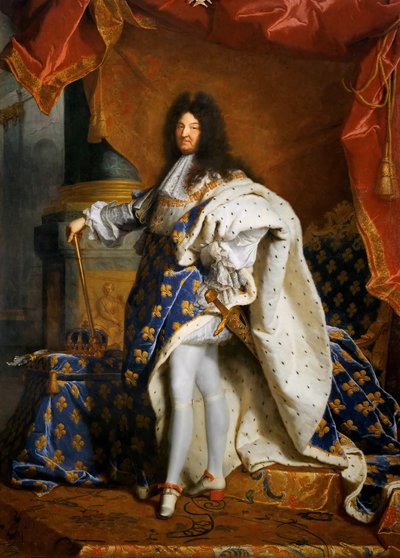 Luigi XIV, Re di Francia 1638-1715, 1701 da Hyacinthe François Honoré Rigaud