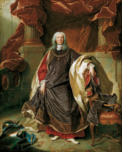 Ritratto del Principe Giuseppe Venceslao I del Liechtenstein da Hyacinthe François Honoré Rigaud