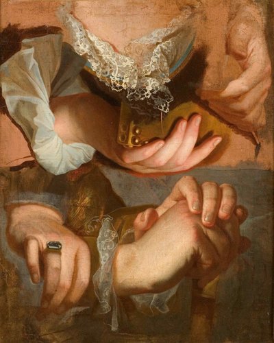 Studi di mani da Hyacinthe François Honoré Rigaud