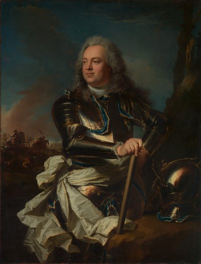 Ritratto di un ufficiale generale da Hyacinthe Rigaud