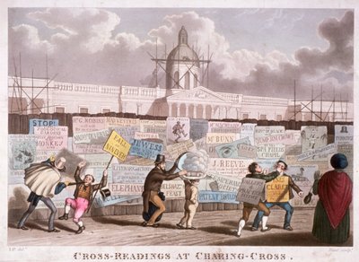 Letture incrociate a Charing-Cross, Londra da IP