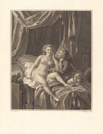 Ciò che è buono da prendere è buono da tenere da I Alexandre Chaponnier after Jean Baptiste Hüet