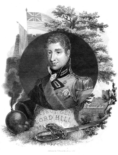 Tenente Generale Lord Hill, 1816 da I. Brown