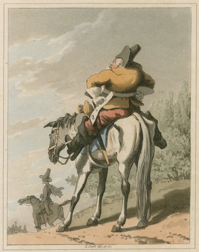 Illustrazione da Hudibras di Samuel Butler da I Clark