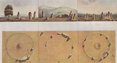 Anelli di pietra - Old Keig, Balquhain, Balgorkar, 1827, 1946 da I Logan