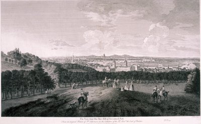 Vista dal Greenwich Park, Londra da I Wood