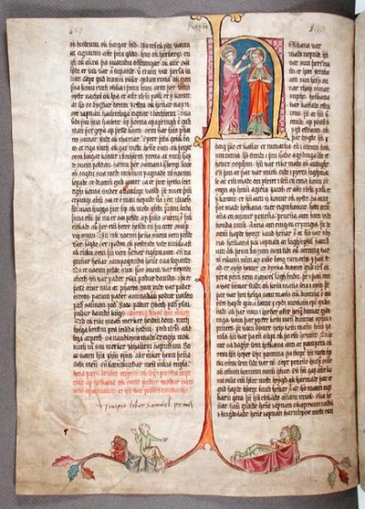 Iniziale istoriata 