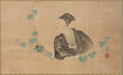 Ritratto di Basho, 1700s da Ichijun