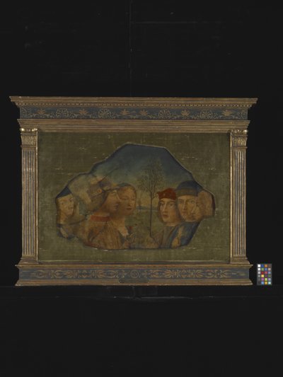 Gruppo di sei figure in un paesaggio da Icilio Federico (attr. to) Joni