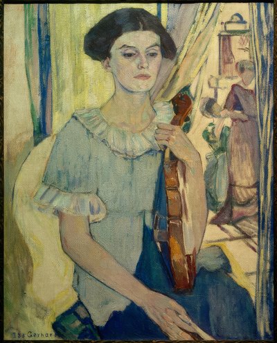 Violinista (Elli Bößneck) da Ida Gerhardi