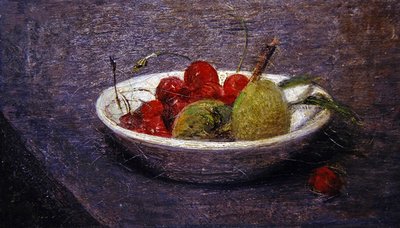 Ciliegie e mandorle da Ignace Henri Jean Fantin Latour