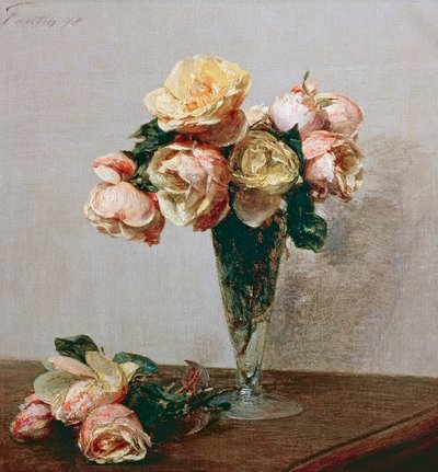 Rosa da Ignace Henri Jean Fantin Latour