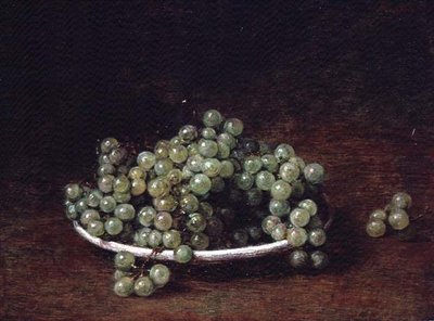 Natura morta di piccoli grappoli d