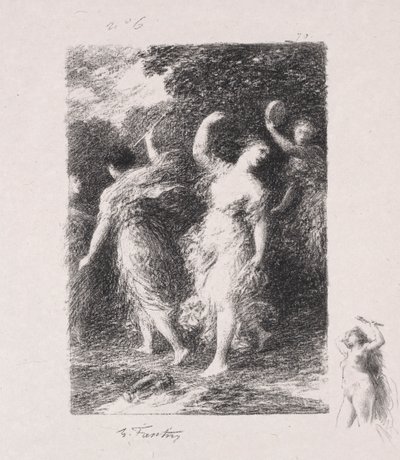 Bacco da Ignace Henri Jean Fantin Latour
