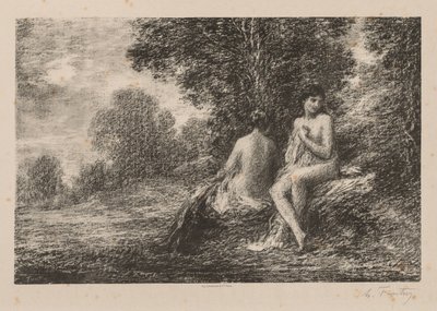 Bagnanti, 1881 da Ignace Henri Jean Fantin Latour