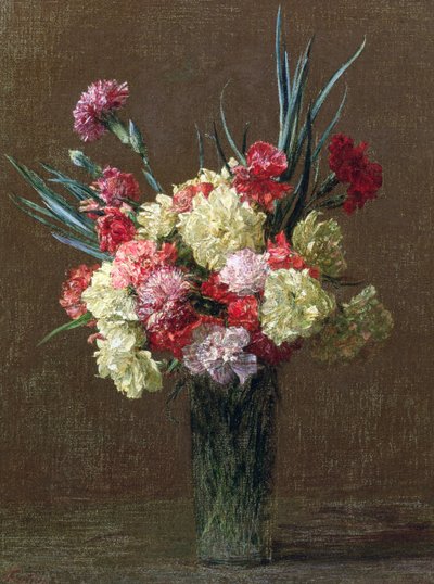Garofani da Ignace Henri Jean Fantin Latour