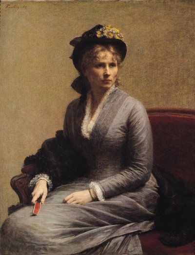 Charlotte Dubourg (1850-1921) 1882 da Ignace Henri Jean Fantin Latour