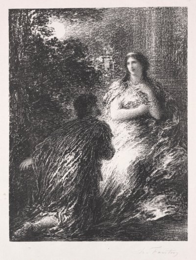 Duo dei Troiani da Ignace Henri Jean Fantin Latour
