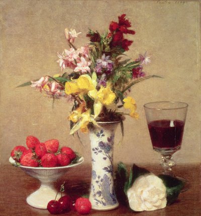 Bouquet di fidanzamento da Ignace Henri Jean Fantin Latour