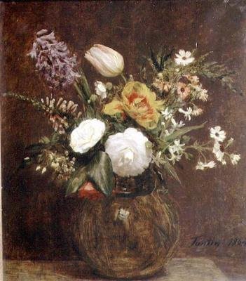 Fiori da Ignace Henri Jean Fantin Latour