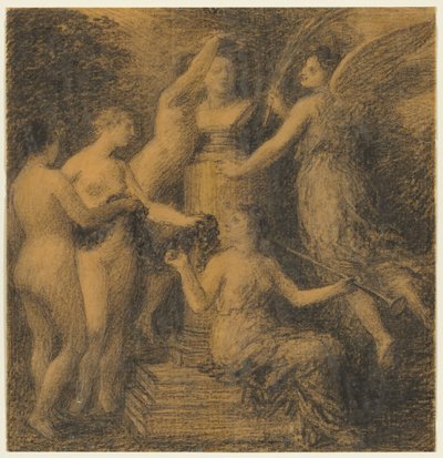 Omaggio a Rossini, 1902 da Ignace Henri Jean Fantin Latour