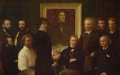 Omaggio a Delacroix da Ignace Henri Jean Fantin Latour