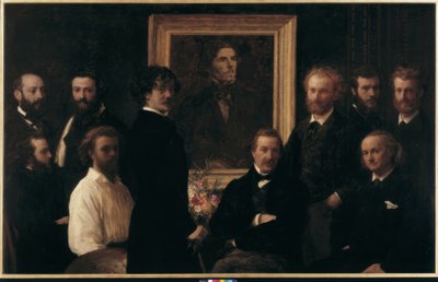 Omaggio a Delacroix da Ignace Henri Jean Fantin Latour