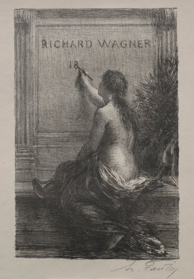 Immortalità, 1886 da Ignace Henri Jean Fantin Latour