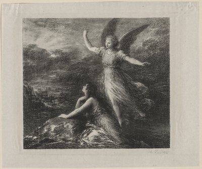 Il Paradiso e la Peri, 1884 da Ignace Henri Jean Fantin Latour