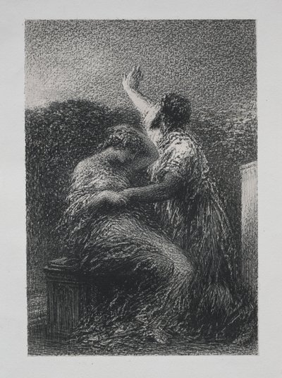 Le mage Baltajar et Fatime, 1891 da Ignace Henri Jean Fantin Latour