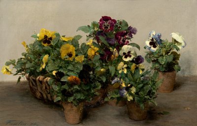 Viola del pensiero da Ignace Henri Jean Fantin Latour
