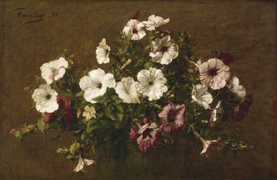 Petunie, 1881 da Ignace Henri Jean Fantin Latour