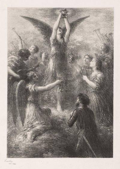 Preludio a Lohengrin, 1898 da Ignace Henri Jean Fantin Latour