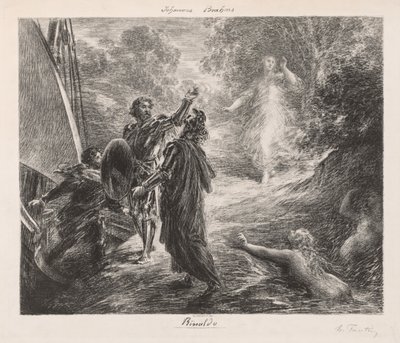 Rinaldo da Ignace Henri Jean Fantin Latour
