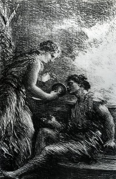 Sieglinde e Siegmund, scena dall