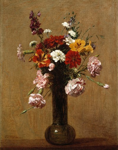 Piccolo bouquet, 1891 da Ignace Henri Jean Fantin Latour