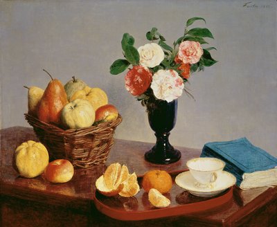Natura morta, 1866 da Ignace Henri Jean Fantin Latour