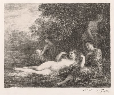 I Bagnanti da Ignace Henri Jean Fantin Latour