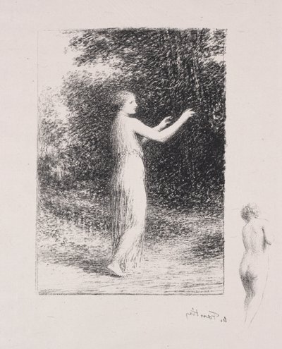 Il Mendicante da Ignace Henri Jean Fantin Latour
