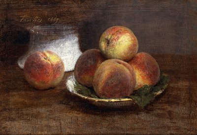 Le Bol de Pêches da Ignace Henri Jean Fantin Latour
