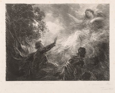 La Fata delle Alpi, 1873 da Ignace Henri Jean Fantin Latour