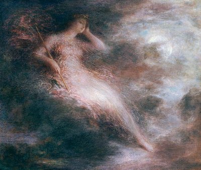 La regina della notte da Ignace Henri Jean Fantin Latour