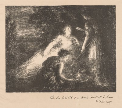 Stregoneria, 1899 da Ignace Henri Jean Fantin Latour