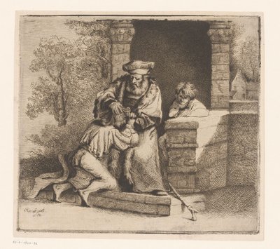 Ritorno del figliol prodigo da Ignace Joseph de Claussin (attributed to)