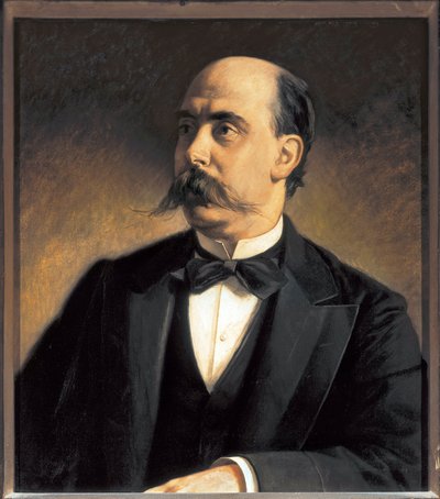 Ritratto di Emilio Castelar (1832-1899) da Ignacio Suarez Llanos