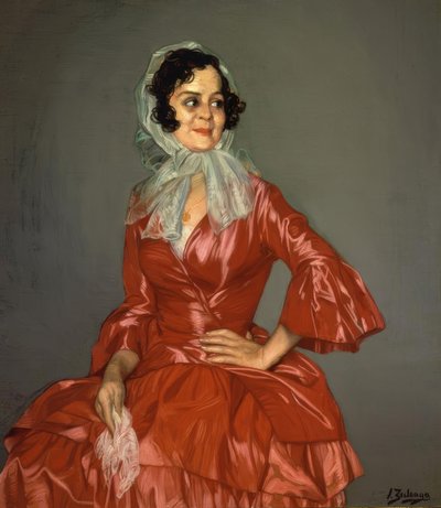 Angustias de Rojo da Ignacio Zuloaga y Zabaleta