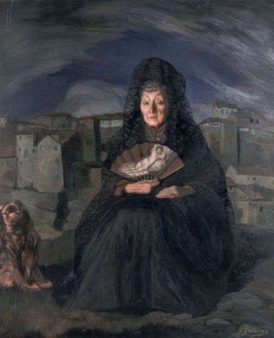 Doña Rosita Gutierrez – 1915 da Ignacio Zuloaga y Zabaleta